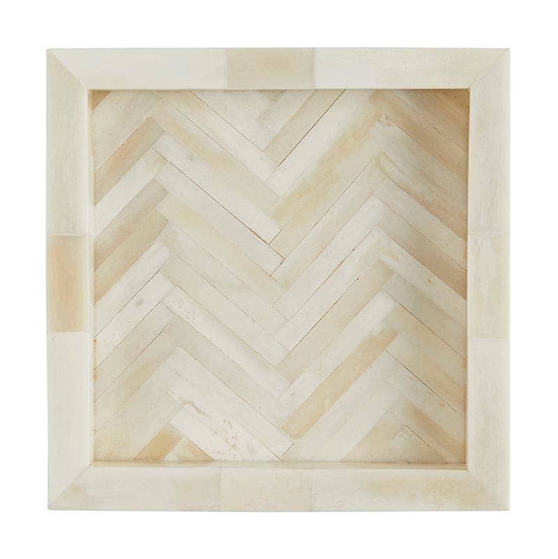 Bone Chevron Tray